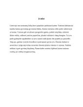 Kaimo turizmas (referatas) 2 puslapis