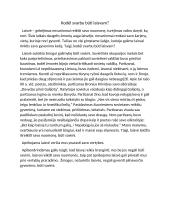 Kodėl svarbu būti laisvam? (pastraipa)