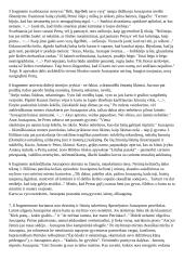 „Liūdna pasaka“ 5-9 fragmentų analizė