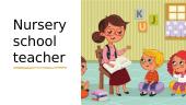 My dream profession - Nursery school teacher 2 puslapis