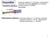 Tempimas ir gniuždymas mechanikoje 10 puslapis