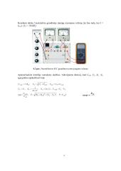 Nuosekliosios kintamosios srovės grandinės tyrimas (laboratorinis darbas) 4 puslapis