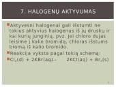 Bendrosios halogenų charakteristikos ir halogenai gamtoje 14 puslapis