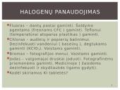 Bendrosios halogenų charakteristikos ir halogenai gamtoje 18 puslapis
