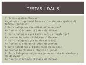 Bendrosios halogenų charakteristikos ir halogenai gamtoje 20 puslapis