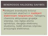 Bendrosios halogenų charakteristikos ir halogenai gamtoje 4 puslapis