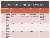 Bendrosios halogenų charakteristikos ir halogenai gamtoje 7 puslapis