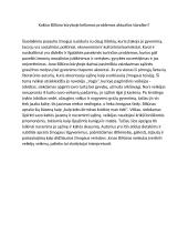 Kokios Biliūno kūryboje keliamos problemos aktualios šiandien?