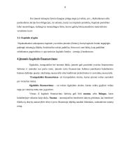 Kapitalas, jo formavimas ir rūšys 8 puslapis