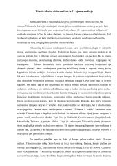 Riterio idealas viduramžiais ir 21-ajame amžiuje