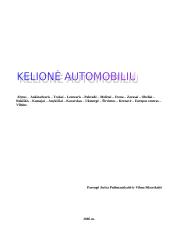 Kelionė automobiliu