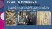 Jie garsina mūsų šalį: meninkai, muzikantai  9 puslapis