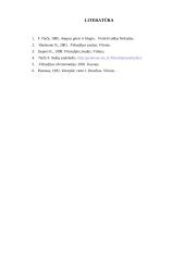 Kiekviena filosofija — savęs pateisinimas 8 puslapis