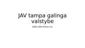 JAV tampa galinga valstybe