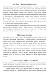 Klasikos ir klasicizmo sampratos