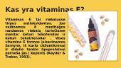 Vitaminas E (skaidrės) 5 puslapis