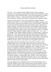Tėvynės paveikslas literatūroje. Rašinys