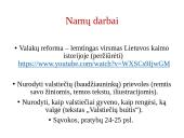 Valstiečiai tampa baudžiauninkais. Valakų reforma 13 puslapis