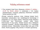Valstiečiai tampa baudžiauninkais. Valakų reforma 9 puslapis