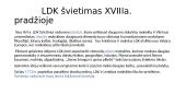 Apšvietos idėjos LDK švietime, kultūroje ir ūkyje (skaidrės) 3 puslapis