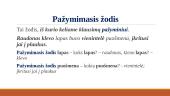 Pažyminys. Pažyminio rūšys 3 puslapis