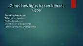 Genetinės, paveldimos ir chromosominės ligos 3 puslapis