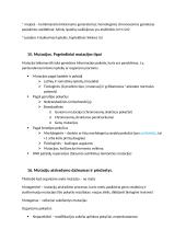 Genetika. Konspektas 9 puslapis