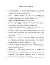 Reabilitacijos planavimas pasirinktai socialinę atskirtį patiriančiai grupei. Valgymo sutrikimai. Nutukimas 10 puslapis