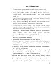 Senyvo amžiaus ir (ar) ilgalaikę negalią turinčių asmenų reabilitacijos problemų individualizuotas sprendimas 11 puslapis