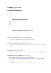 Dažymas, dekoravimas. Technologijų mokyklinio brandos egzamino darbo aprašas 16 puslapis