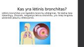 Lėtinis bronchitas (skaidrės)