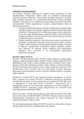 Maisto pramonei taikomi standartai 6 puslapis