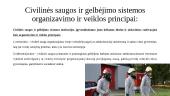 Teisiniai civilinės saugos ir gelbėjimo sistemos pagrindai, struktūra ir veiklos principai 16 puslapis