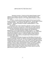 Politinė doktrina liberalizmas 2 puslapis