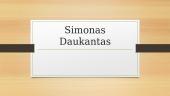 Simonas Daukantas - skaidrės