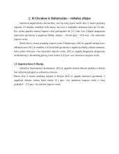 Lietuvos importo rodiklių pokyčiai  5 puslapis