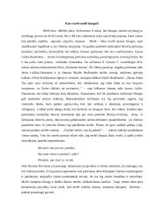 Kuo svarbi meilė žmogui?