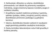 Dantų technikos laboratorijų infekcijų kontrolės reikalavimai 3 puslapis