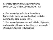 Dantų technikos laboratorijų infekcijų kontrolės reikalavimai 4 puslapis