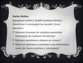 Saulės ir žemės vaizdiniai lietuvių literatūroje bei mitologijoje - skaidrės