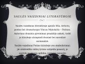 Saulės ir žemės vaizdiniai lietuvių literatūroje bei mitologijoje - skaidrės 10 puslapis