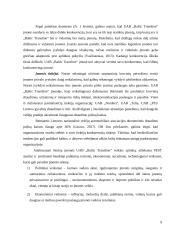 Įmonės analizė. Valdymo sprendimų metodų taikymas UAB „Baltic transline“ įmonėje 8 puslapis