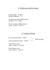 Projektas. Mano šeimos biudžetas 4 puslapis