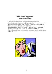 Matematikos projektas - mano šeimos biudžetas 4 puslapis