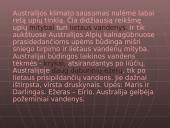 Australija. Skaidrės 11 puslapis