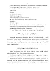 Marketingo strategijos parengimas: UAB "Panevėžio eglė" 10 puslapis