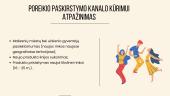 Prekės ženklo „Uoga uoga“ pasiskirstymo kanalai 3 puslapis