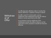 Principles of Contracts Formation of Contracts 18 puslapis