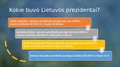 Lietuvos valstybė (skaidrės) 3 puslapis