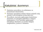 Kokybiniai ir kiekybiniai metodai (skaidrės) 10 puslapis